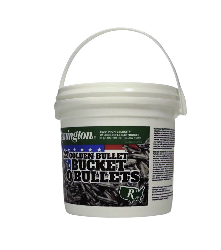 22 Golden Bullet, 22 LR, 36 Grain, Brass Plated Hollow Point, 1280 fps