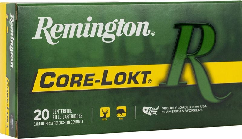 Core-Lokt, 7mm-08 Rem, 140 Grain, Pointed Soft Point Core Lokt, 2860 fps