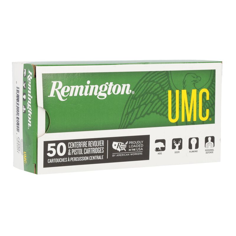 UMC Handgun, 44 Rem Magnum, 180 Grain, Jacketed Soft Point, 1610 fps
