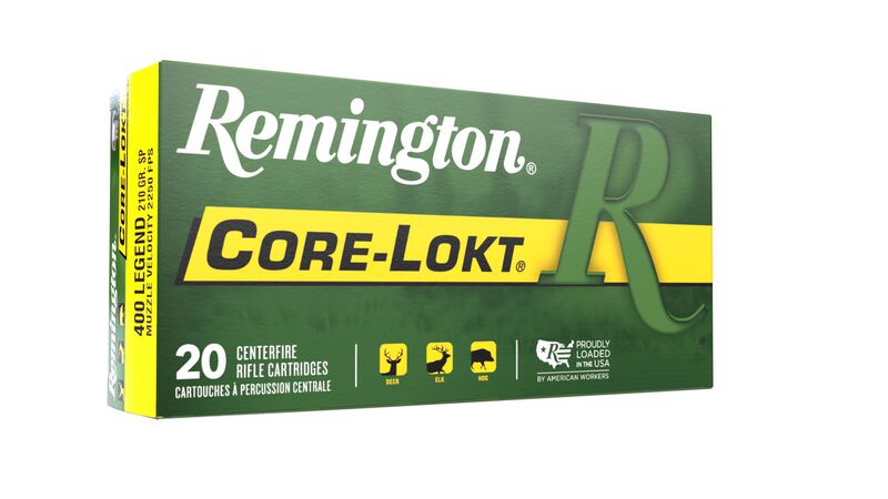 Core-Lokt, 400 Legend, 210 Grain, Soft Point Core Lokt, 2250 fps