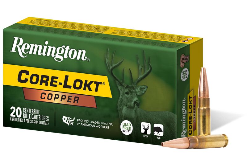 Core-Lokt Copper, 300 Blackout, 120 Grain, Copper HP, 2100 fps