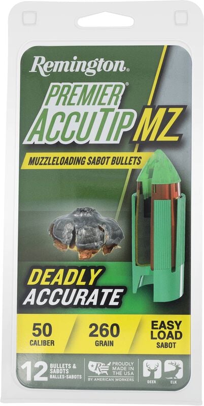Accutip Muzzleloader Bullet, .50, 260 Grain
