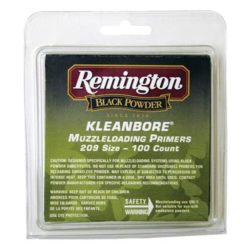 Remington Muzzleloading Primer, 209