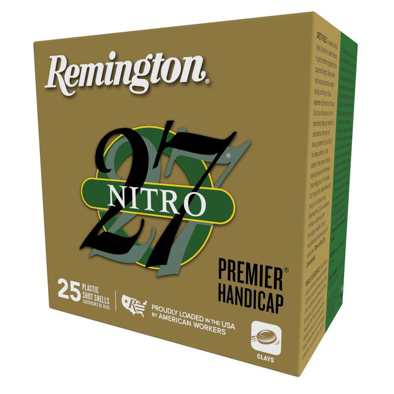 Nitro 27, 12 Gauge, 8 Shot, 2-3/4 in, 1 1/8 oz, 1235 fps