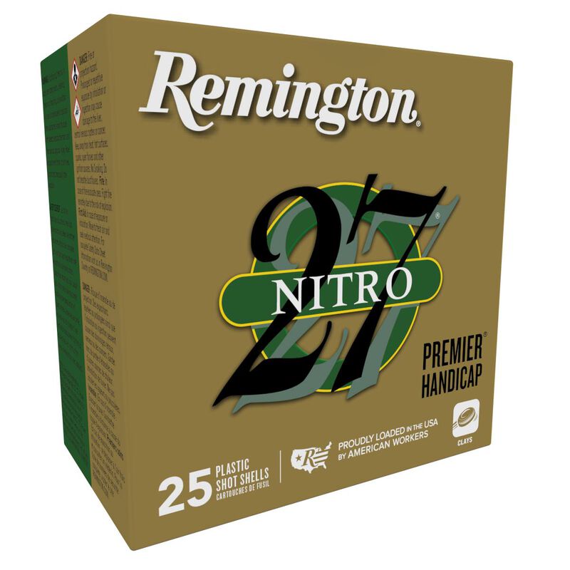 Nitro 27, 12 Gauge, 8 Shot, 2-3/4 in, 1 1/8 oz, 1235 fps