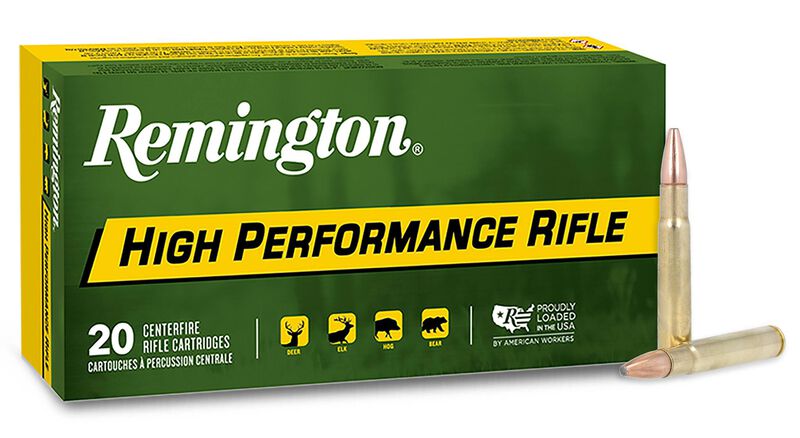 High Performance Rifle, 35 Whelen, 250 Grain, Pointed Soft Point, 2400 fps