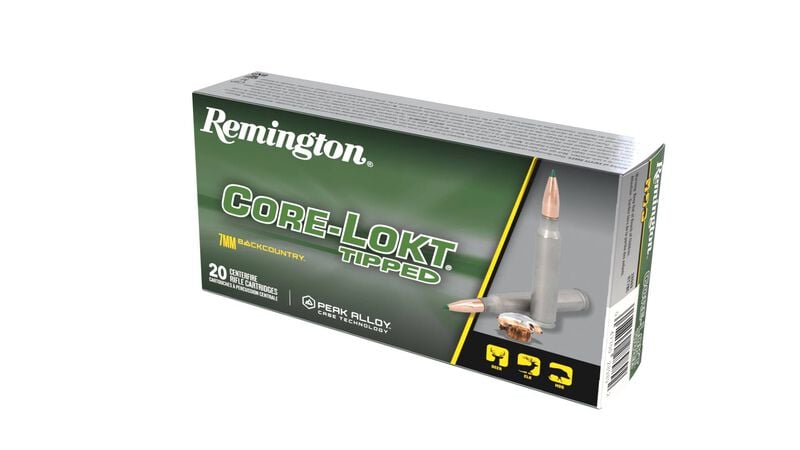 Core-Lokt Tipped, 7mm Backcountry, 175 Grain, Core-Lokt Tipped, 3125 fps