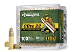 C-BEE 22®, 22 LR, 33 Grain, Plated Truncated Cone Hollow Point, 740 fps