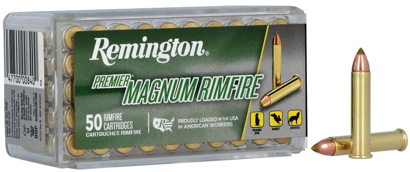 Premier Magnum Rimfire, 22 WMR, 33 Grain, AccuTip-V, 2000 fps