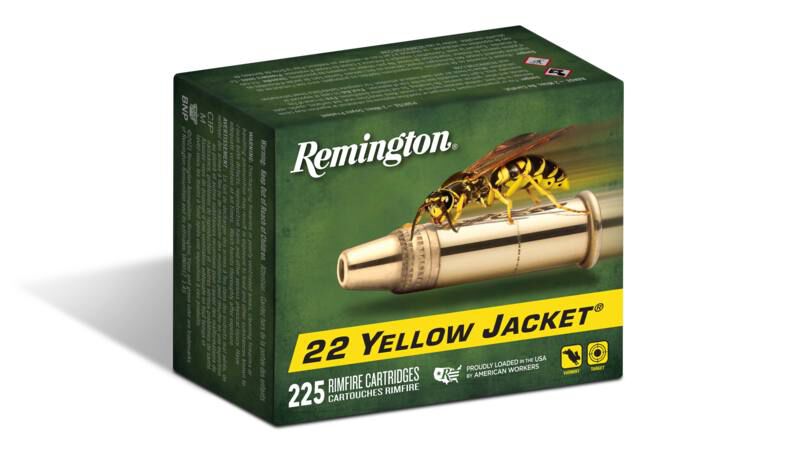 22 Yellow Jacket&reg;, 22 LR, 33 Grain, Plated Truncated Cone Hollow Point, 1500 fps