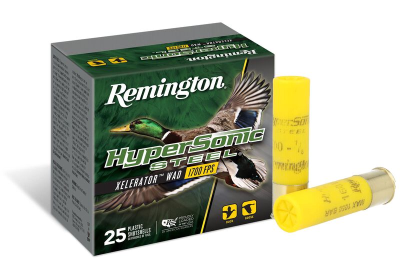 Hypersonic Steel, 20 Gauge, 4 Shot, 3 in, 7/8 oz, 1600 fps