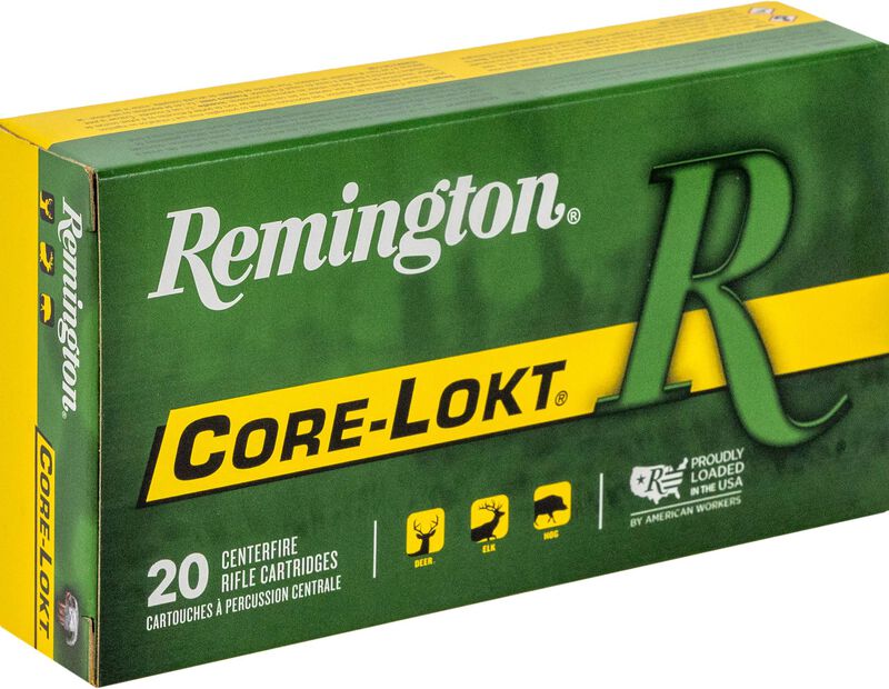 Core-Lokt, 7mm-08 Rem, 140 Grain, Pointed Soft Point Core Lokt, 2860 fps