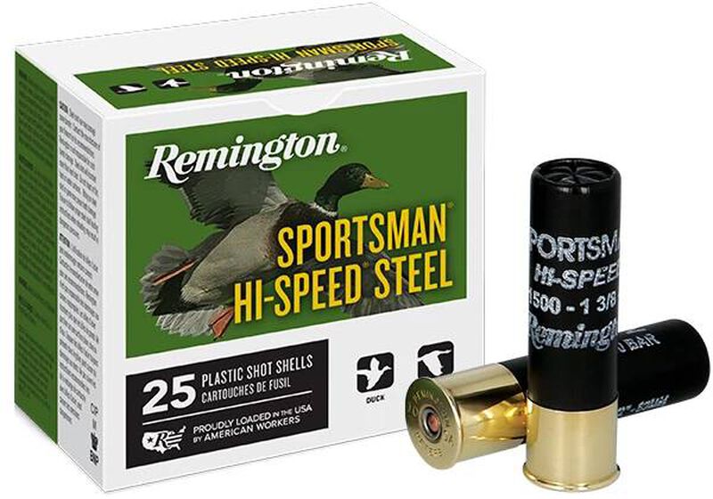 Sportsman Hi-Speed Steel, 10 Gauge, 2 Shot, 3-1/2 in, 1 3/8 oz, 1500 fps
