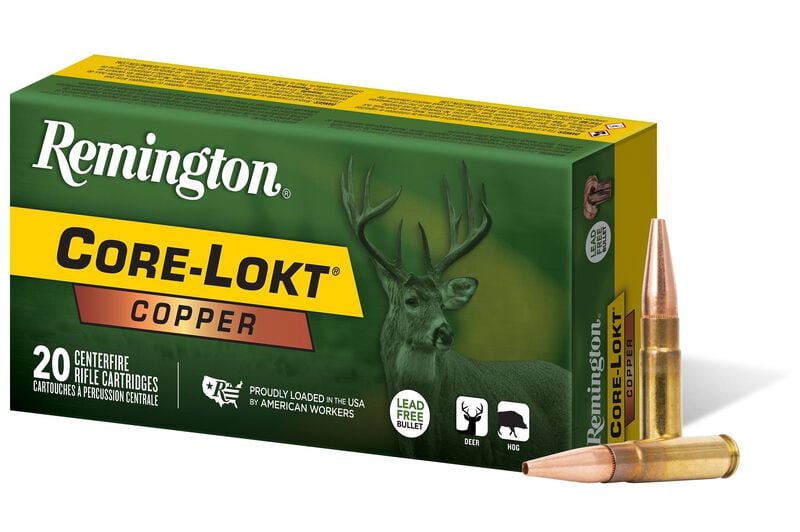 Core-Lokt Copper, 300 Blackout, 120 Grain, Copper HP, 2100 fps