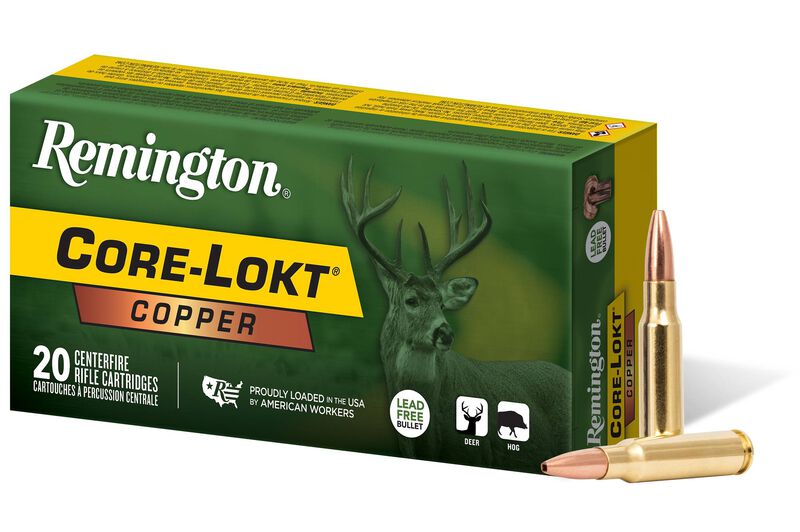 Core-Lokt Copper, 308 Win, 150 Grain, Copper HP, 2820 fps