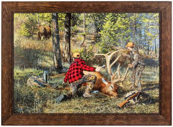 Remington King of the Mountain Print
