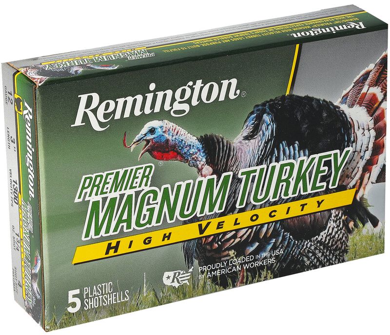 Premier Magnum Turkey High Velocity, 12 Gauge, 4 Shot, 3 in, 1 3/4 oz, 1300 fps