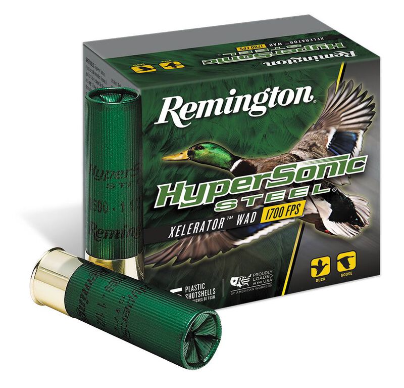 Hypersonic Steel, 12 Gauge, 4 Shot, 3 in, 1 1/8 oz, 1700 fps
