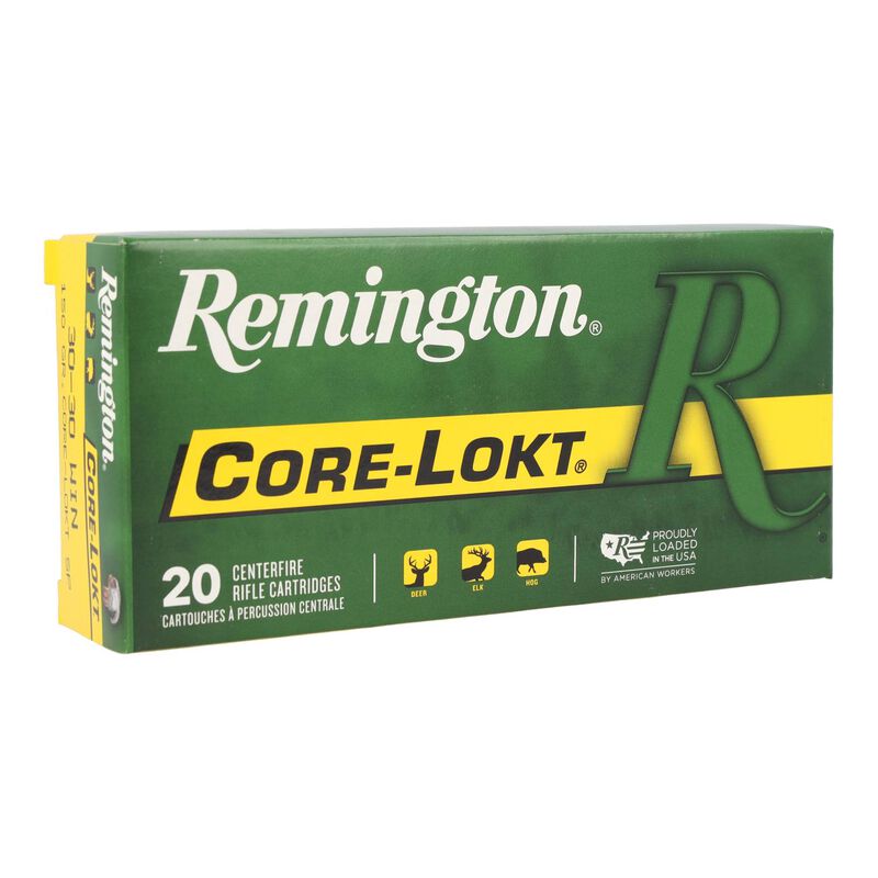Core-Lokt, 30-30 Win, 150 Grain, Core-Lokt Soft Point, 2390 fps