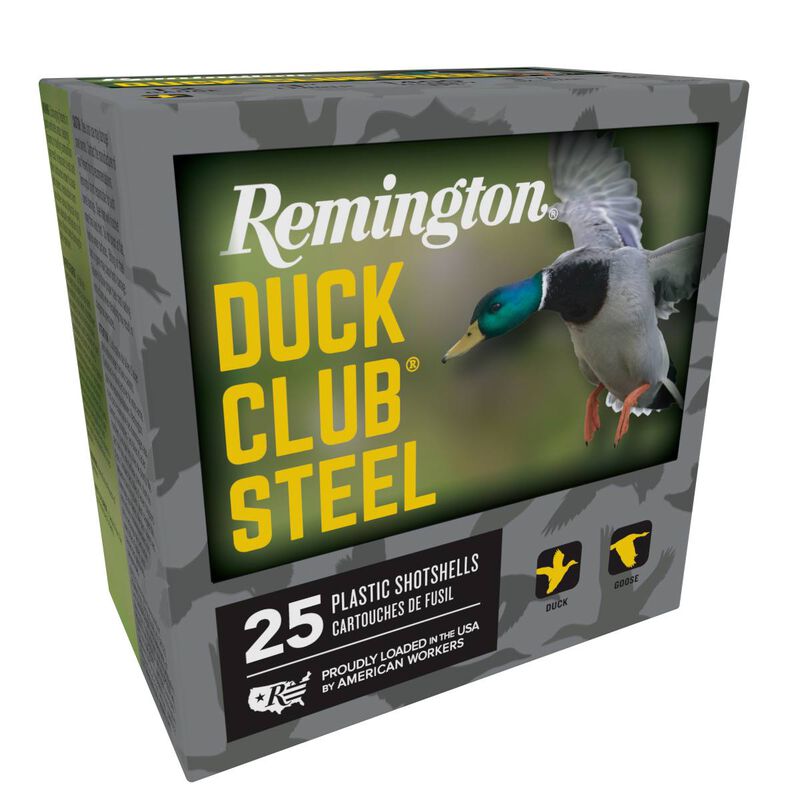 Duck Club Steel, 12 Gauge, 3 Shot, 3 in, 1 1/4 oz, 1400 fps