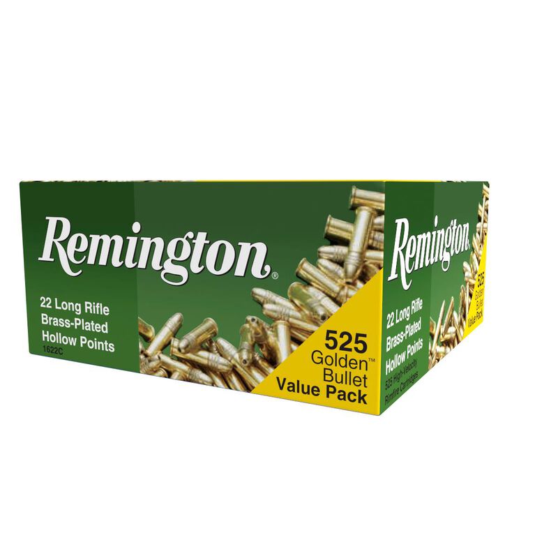 22 Golden Bullet, 22 LR, 36 Grain, Brass Plated Hollow Point, 1280 fps