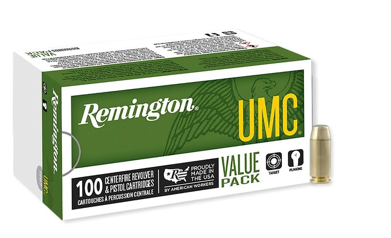 UMC Handgun, 40 S&amp;W, 180 Grain, Full Metal Jacket, 990 fps