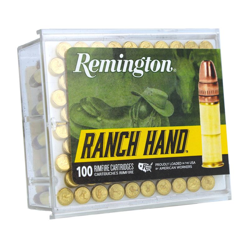 Ranch Hand, 22 LR, 38 Grain, Copper Plated Hollow Point, 1340 fps