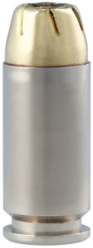 Golden Saber Defense Compact, 40 S&amp;W, 180 Grain, Brass Jacketed Hollow Point, 785 fps