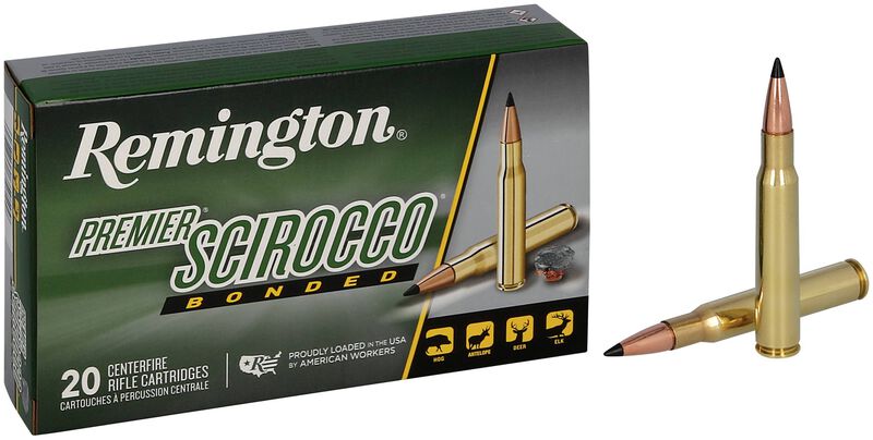 Premier Scirocco, 30-06 Springfield, 180 Grain, Swift Scirocco Bonded, 2700 fps
