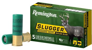 Managed Recoil Slugger, 12 Gauge, 438 Grain, 2-3/4 in, 1200 fps