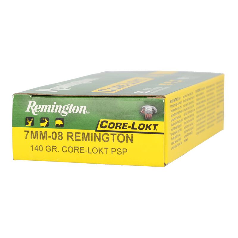 Core-Lokt, 7mm-08 Rem, 140 Grain, Pointed Soft Point Core Lokt, 2860 fps