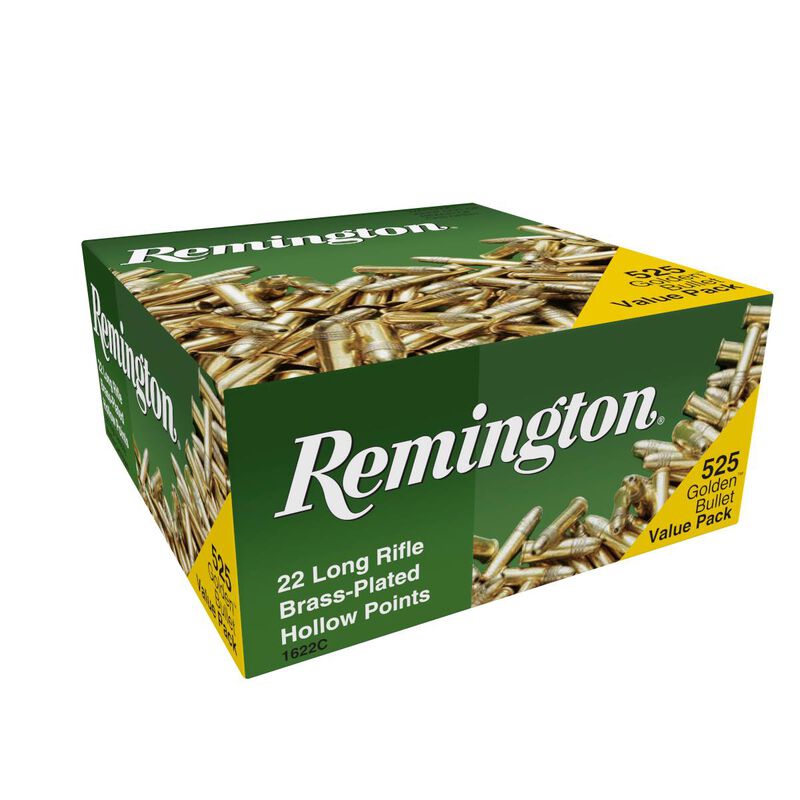 22 Golden Bullet, 22 LR, 36 Grain, Brass Plated Hollow Point, 1280 fps