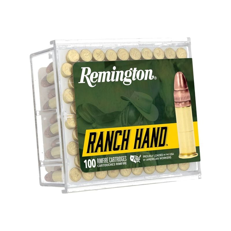 Ranch Hand, 22 LR, 40 Grain, Copper Plated Round Nose, 1255 fps