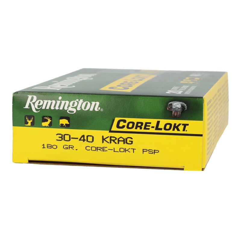 Core-Lokt, 30-40 Krag, 180 Grain, Pointed Soft Point Core Lokt, 2430 fps