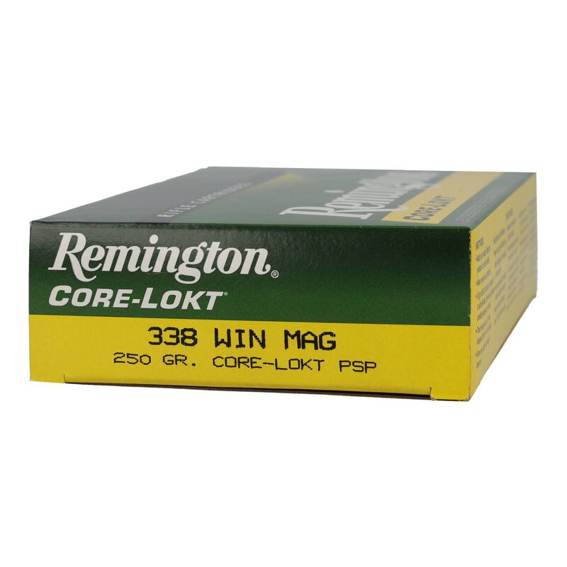Core-Lokt, 338 Win Mag, 250 Grain, Pointed Soft Point Core Lokt, 2660 fps