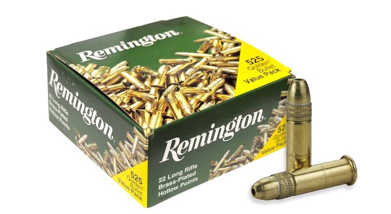 22 Golden Bullet, 22 LR, 36 Grain, Plated Hollow Point, 1280 fps