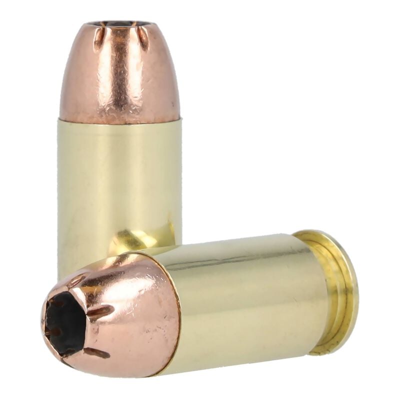 High Terminal Performance, 45 Auto, 230 Grain, Jacketed Hollow Point, 835 fps
