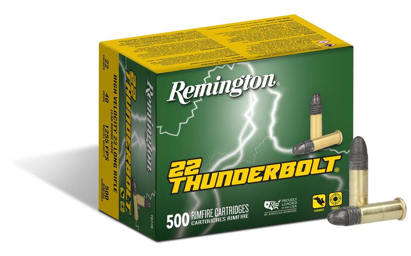 22 Thunderbolt&reg;, 22 LR, 40 Grain, Lead Round Nose, 1255 fps