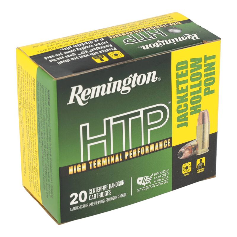 High Terminal Performance, 380 Auto, 88 Grain, Jacketed Hollow Point, 990 fps