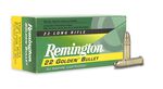 22 Golden Bullet, 22 LR, 40 Grain, Brass Plated Round Nose, 1280 fps