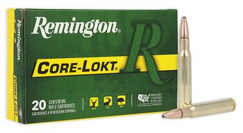 Core-Lokt, 30-06 Springfield, 165 Grain, Pointed Soft Point Core Lokt, 2800 fps