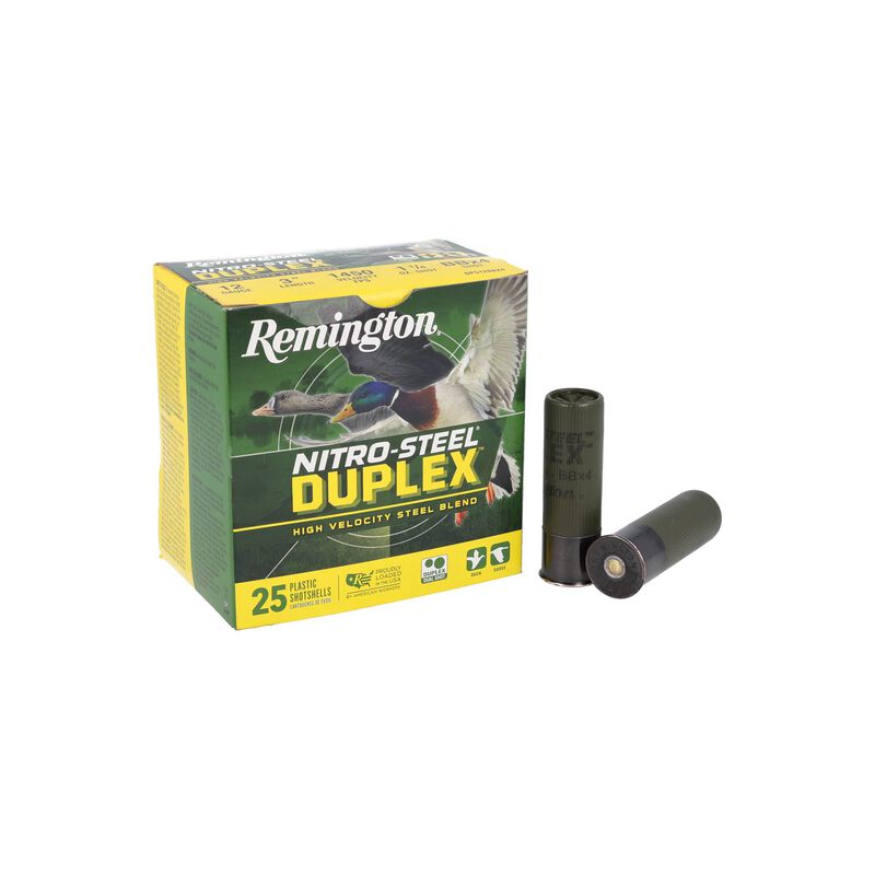 Nitro-Steel Duplex, 12 Gauge, BB and 4 Shot, 3 in, 1 1/4 oz, 1450 fps