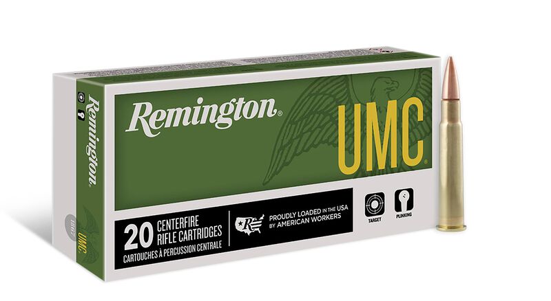 UMC Centerfire Rifle, 303 British, 174 Grain, Full Metal Jacket, 2475 fps