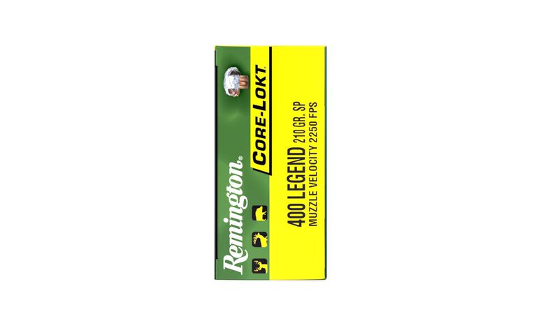 Core-Lokt, 400 Legend, 210 Grain, Soft Point Core Lokt, 2250 fps