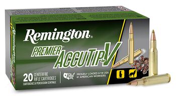 Premier AccuTip-V, 222 Rem, 50 Grain, AccuTip-V, 3140 fps
