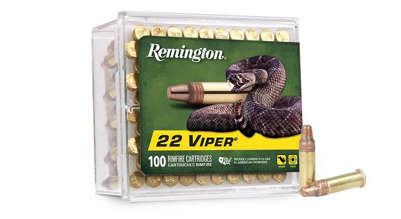 22 Viper&reg;, 22 LR, 36 Grain, Plated Truncated Cone Solid, 1410 fps