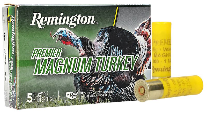 Premier Magnum Turkey High Velocity, 20 Gauge, 5 Shot, 3 in, 1 1/8 oz, 1300 fps