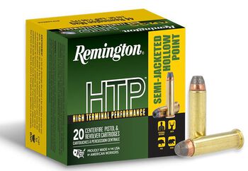 High Terminal Performance, 44 Rem Magnum, 240 Grain, Semi-Jacketed Hollow Point, 1180 fps