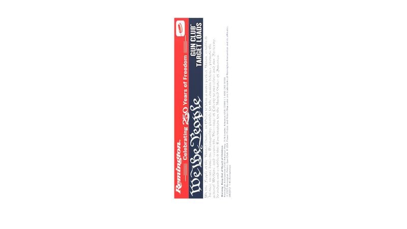 We the People Shotshell, 12 Gauge, 8 Shot, 2-3/4 in, 1 1/8 oz, 1145 fps