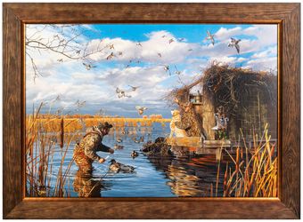Remington Waterfowler Print
